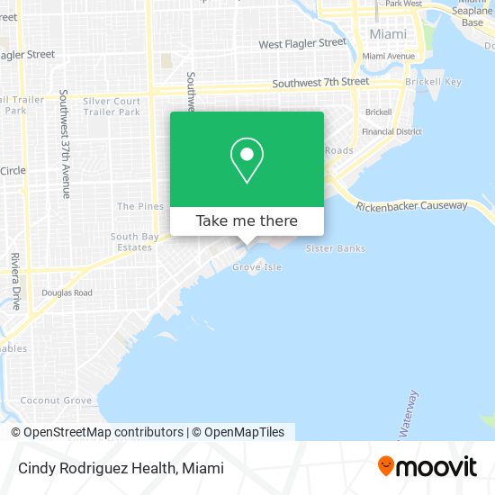 Mapa de Cindy Rodriguez Health