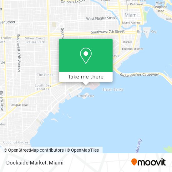 Dockside Market map
