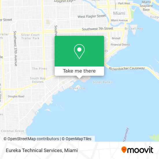 Eureka Technical Services map
