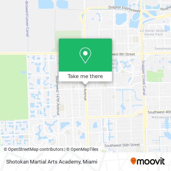 Shotokan Martial Arts Academy map