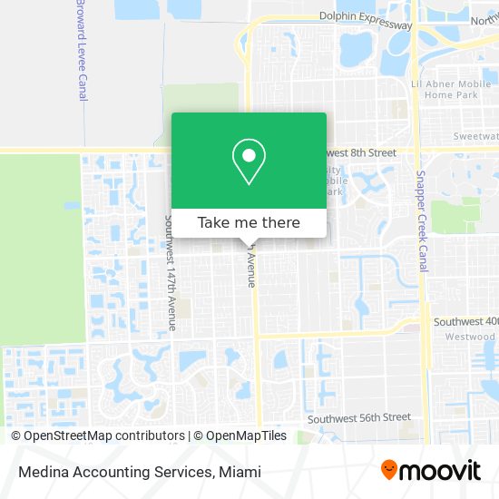 Medina Accounting Services map