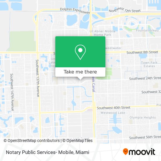 Mapa de Notary Public Services- Mobile