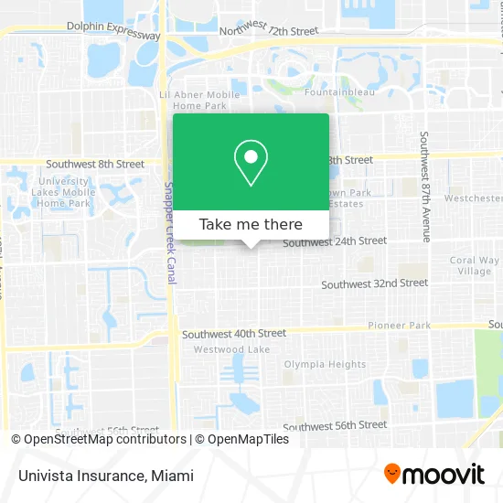 Univista Insurance map