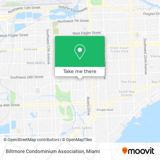 Mapa de Biltmore Condominium Association