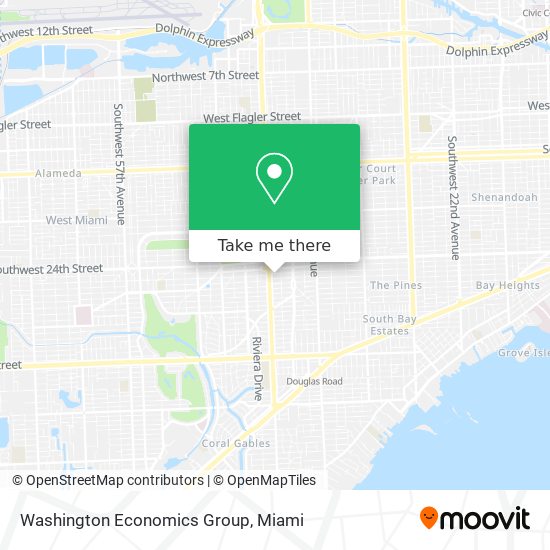 Mapa de Washington Economics Group