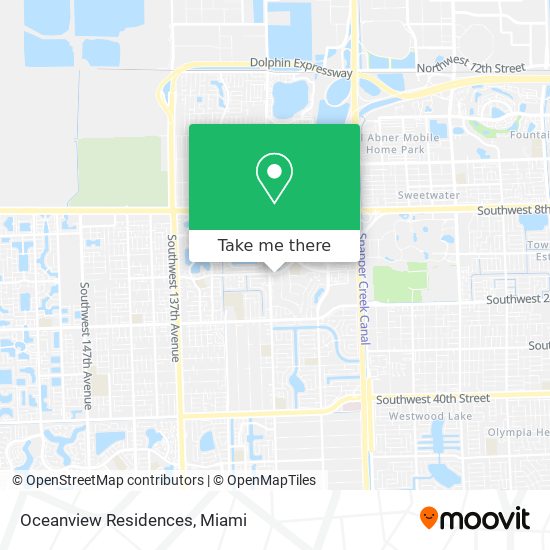 Oceanview Residences map