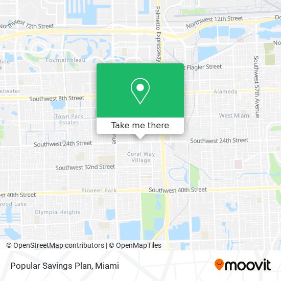 Popular Savings Plan map