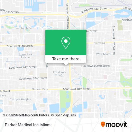 Parker Medical Inc map