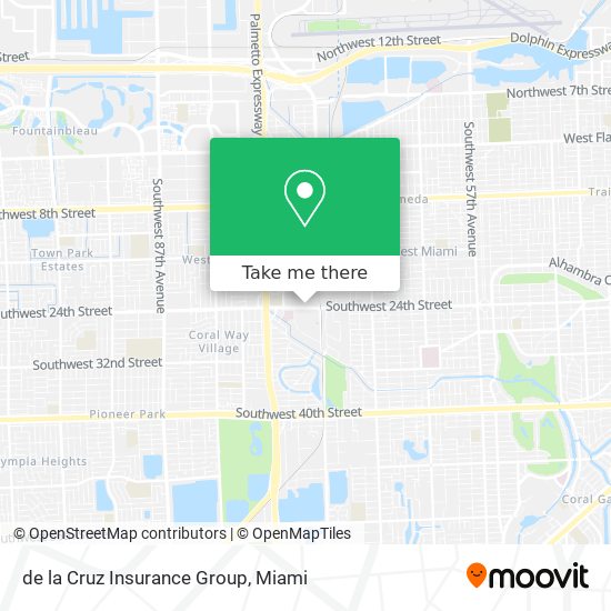 de la Cruz Insurance Group map