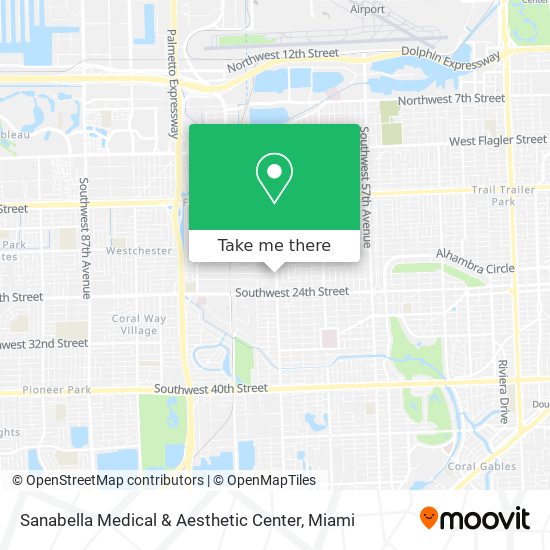 Mapa de Sanabella Medical & Aesthetic Center