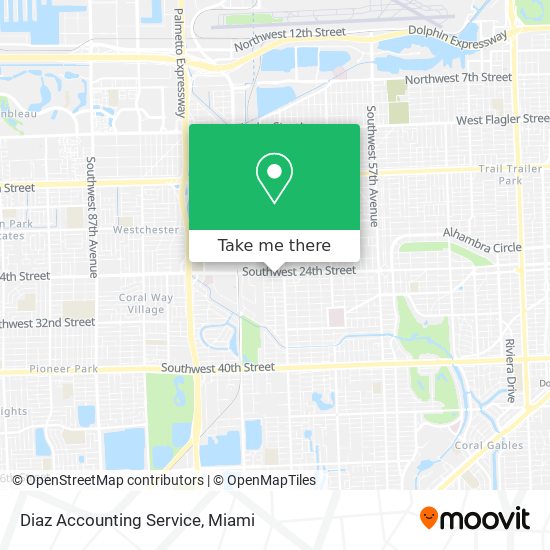 Diaz Accounting Service map