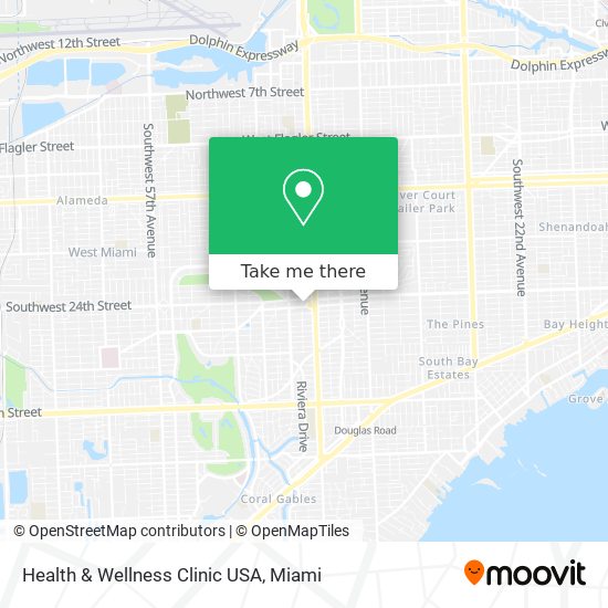 Health & Wellness Clinic USA map