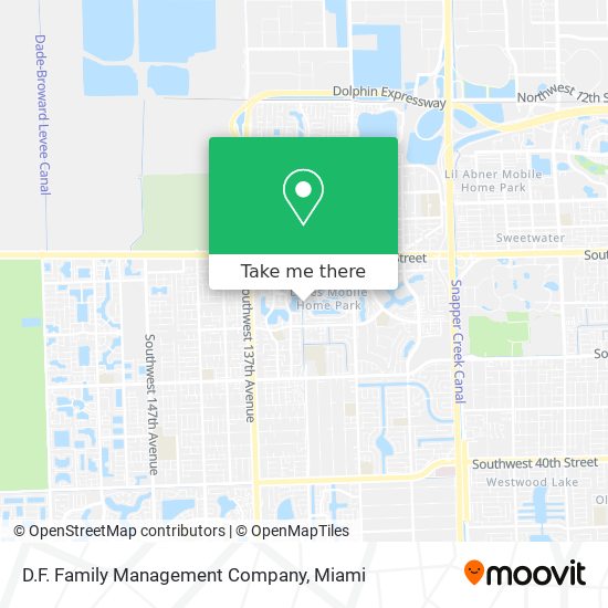 D.F. Family Management Company map