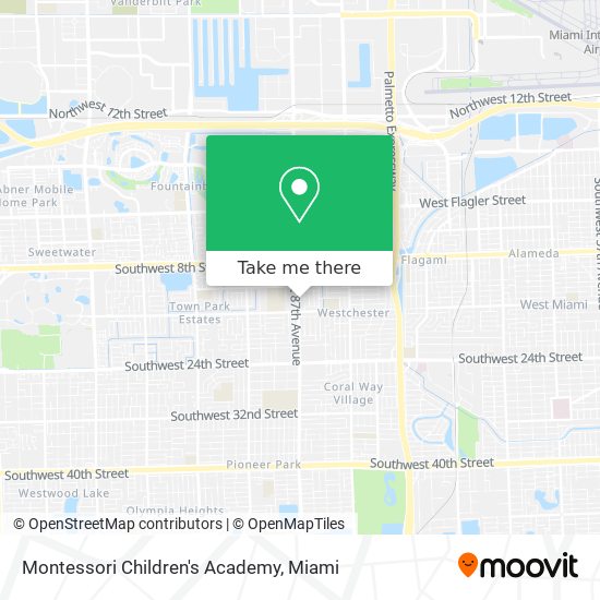 Mapa de Montessori Children's Academy