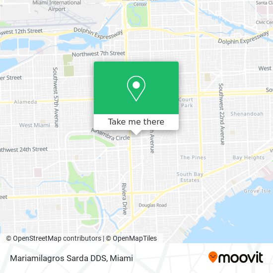 Mariamilagros Sarda DDS map