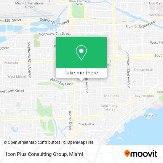 Icon Plus Consulting Group map