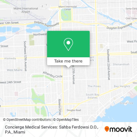 Concierge Medical Services: Sahba Ferdowsi D.O., P.A. map