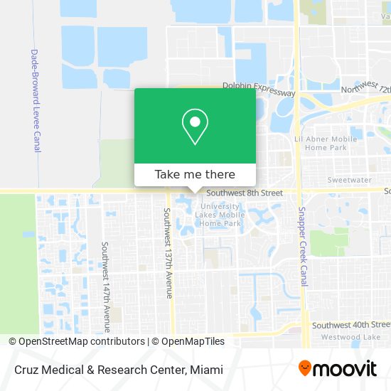 Mapa de Cruz Medical & Research Center