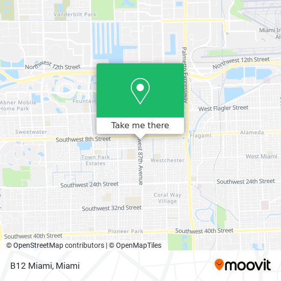 Mapa de B12 Miami