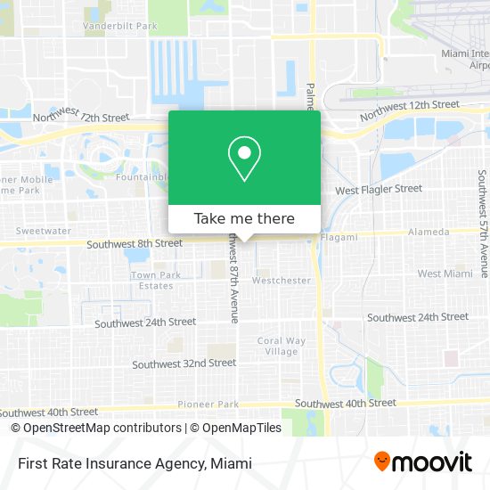 Mapa de First Rate Insurance Agency