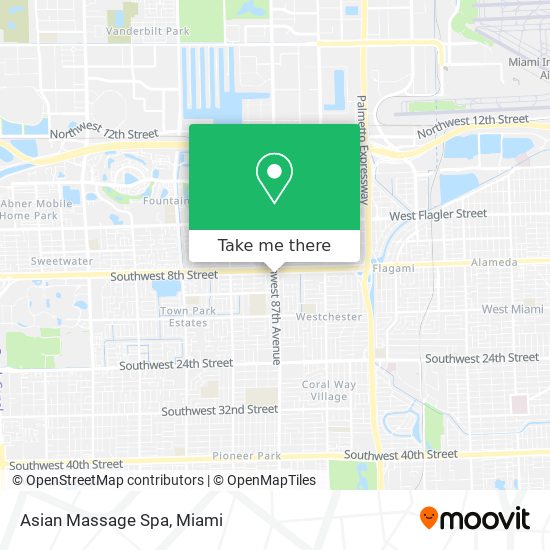 Mapa de Asian Massage Spa