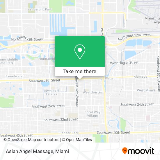 Mapa de Asian Angel Massage