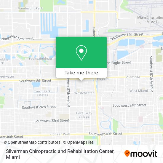 Mapa de Silverman Chiropractic and Rehabilitation Center