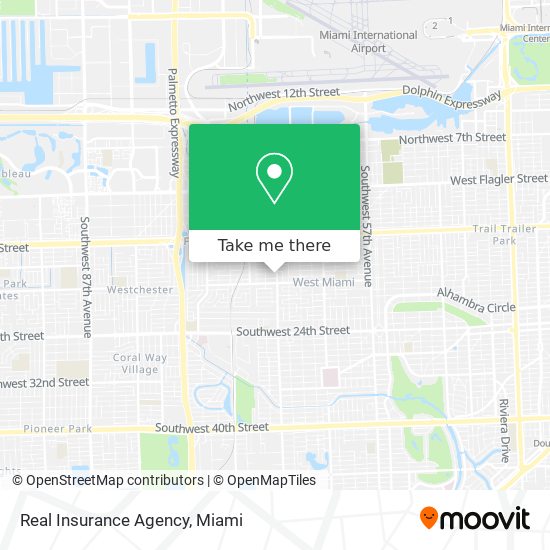 Real Insurance Agency map
