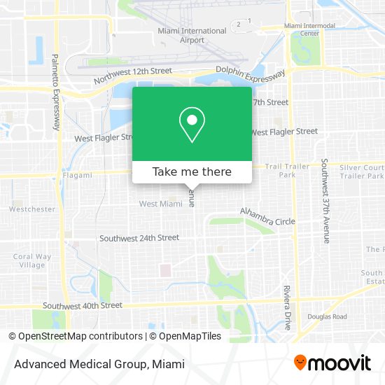 Advanced Medical Group map