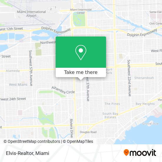 Mapa de Elvis-Realtor