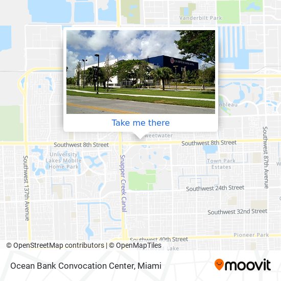 Ocean Bank Convocation Center map