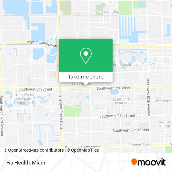 Fiu Health map