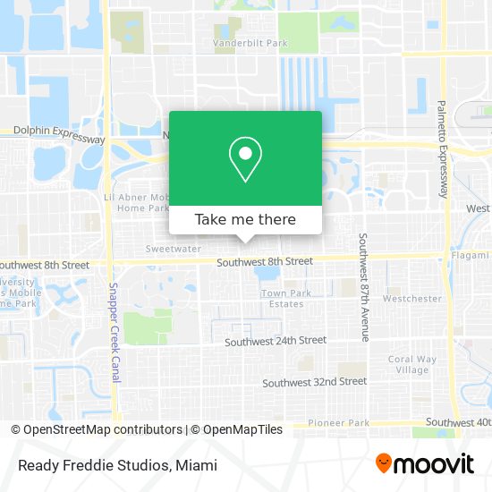 Ready Freddie Studios map