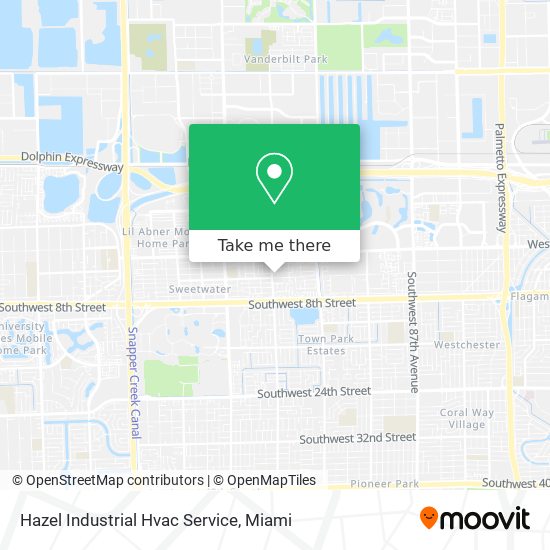 Hazel Industrial Hvac Service map