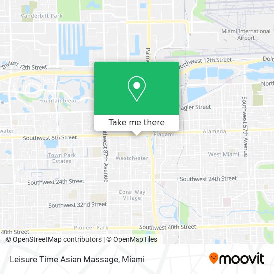 Mapa de Leisure Time Asian Massage