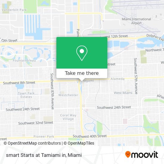 Mapa de smart Starts at Tamiami in