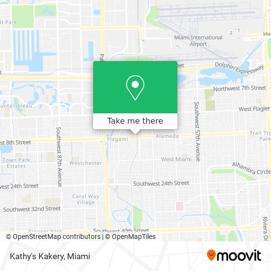 Mapa de Kathy's Kakery
