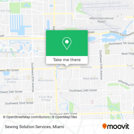 Mapa de Sewing Solution Services