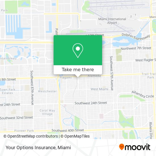 Your Options Insurance map