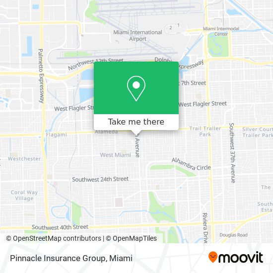 Pinnacle Insurance Group map