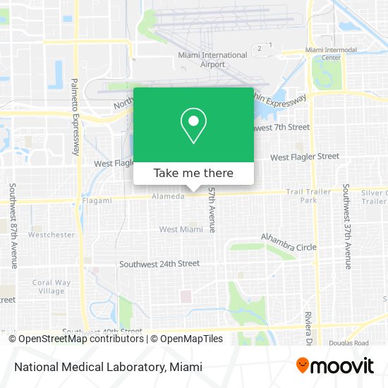 Mapa de National Medical Laboratory