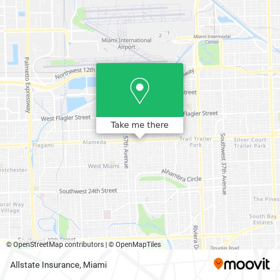 Mapa de Allstate Insurance