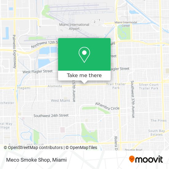 Meco Smoke Shop map