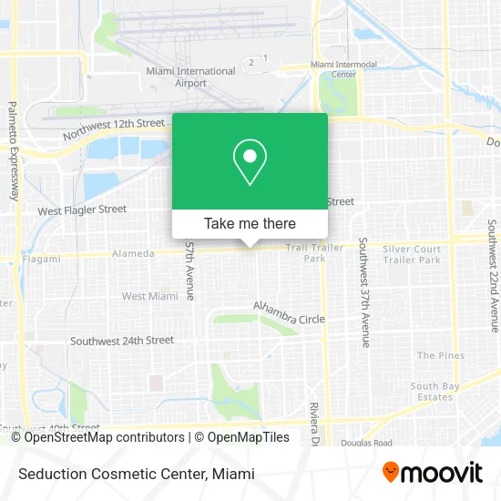 Seduction Cosmetic Center map