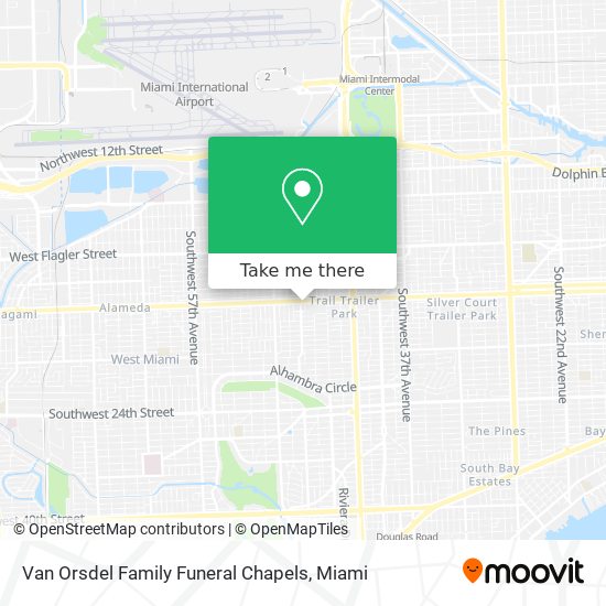 Mapa de Van Orsdel Family Funeral Chapels