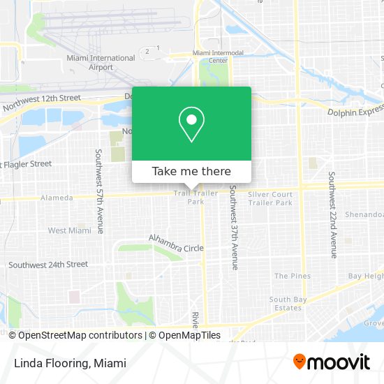 Mapa de Linda Flooring