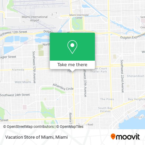 Mapa de Vacation Store of Miami