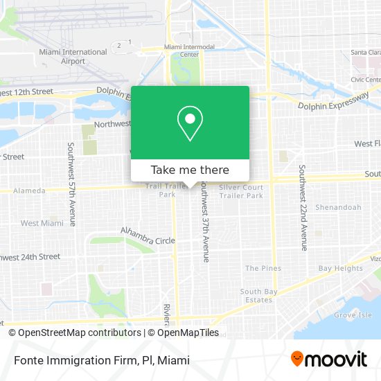 Fonte Immigration Firm, Pl map