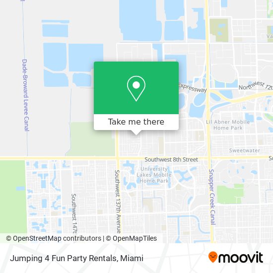 Jumping 4 Fun Party Rentals map