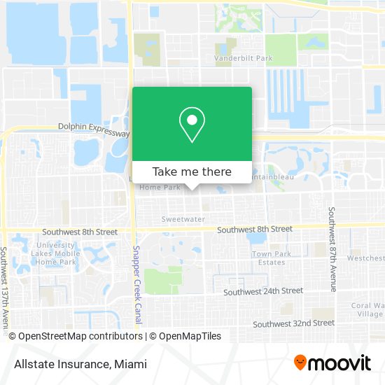 Allstate Insurance map